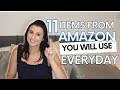 11 Amazon Items you use EVERYDAY | Healthy &amp; Practical Gifts for Moms