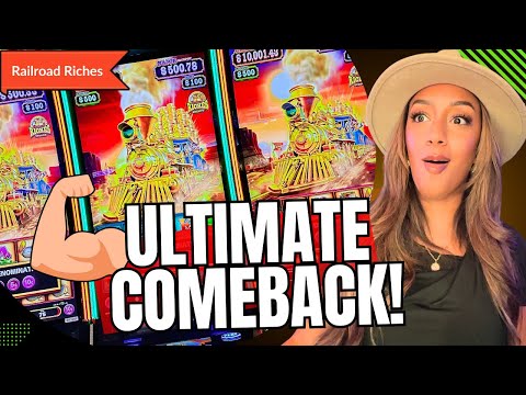Ultimate COMEBACK! → Free Games on RailRoad Riches Pays The Big Bucks At Choctaw Casino