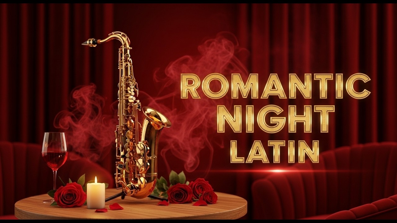 🎷 Romantic Night Latin Sax Recuerdos Dorados EN VIVO 🔴 Boleros Suaves para Tranquilidad