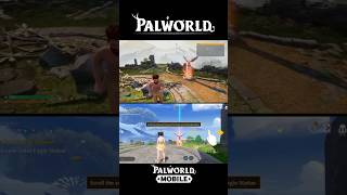 Palworld mobile vs console comparison #palworld #gaming #shorts