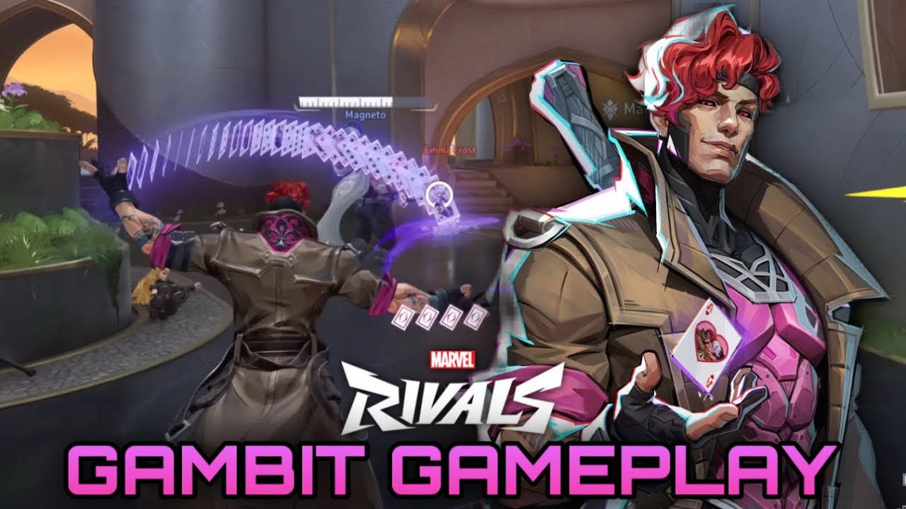 Marvel Rivals Gambit Intro Playing As Gambit In Marvel Rivals - YouTube