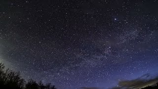 Night Sky Time Lapse on March 12, 2024