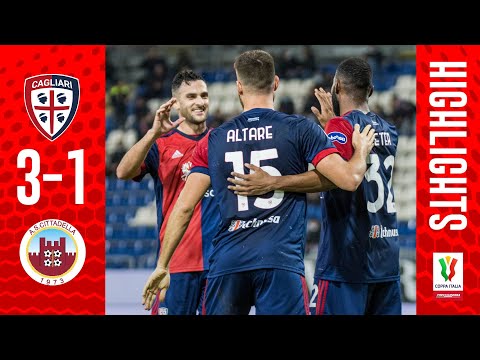 TRE GOL, SI VA AGLI OTTAVI 🏆 CAGLIARI-CITTADELLA 3-1, COPPA ITALIA | HIGHLIGHTS