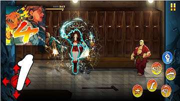 Streets of Rage 4 Gameplay Walkthrough #1 - Stage 1 ~ 5 (Android, IOS)