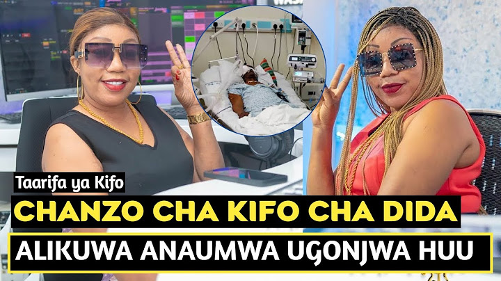 TAZAMA CHANZO CHA KIFO CHA DIDA SHAIBU WA WASAFI FM/ALIKUWA ANAUMWA UGONJWA HUU/HUZUNI KUBWA