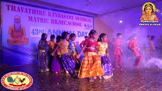 Tamil Folk Dance - தாயவளே தமிழ் மண்ணே - School Annual Day Dance