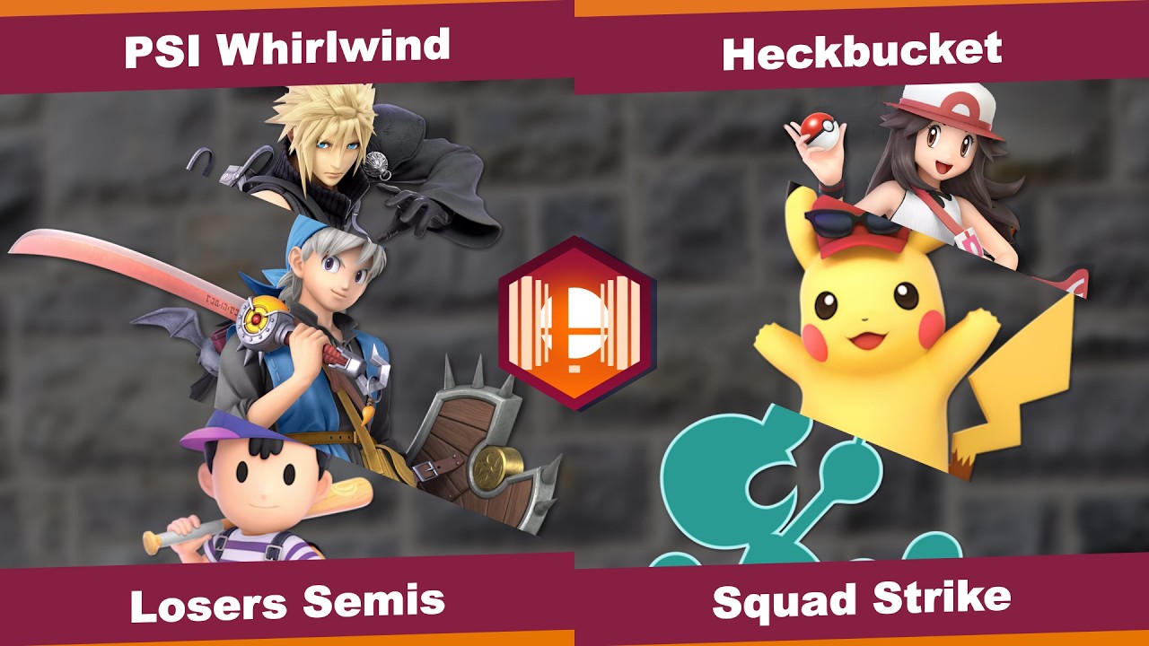 Hokie Hoedown! 3 - PSI Whirlwind vs Heckbucket - Smash Ultimate Squad Strike Losers Semi-Final