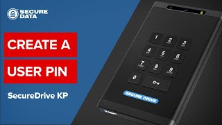 How to Change User PIN - SecureDrive KP