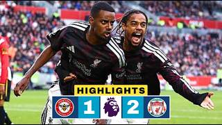 Brentford vs Liverpool 1-2 Highlights | Yarmolyuk Red Card | Victor Munoz Goal | Alexander Isak