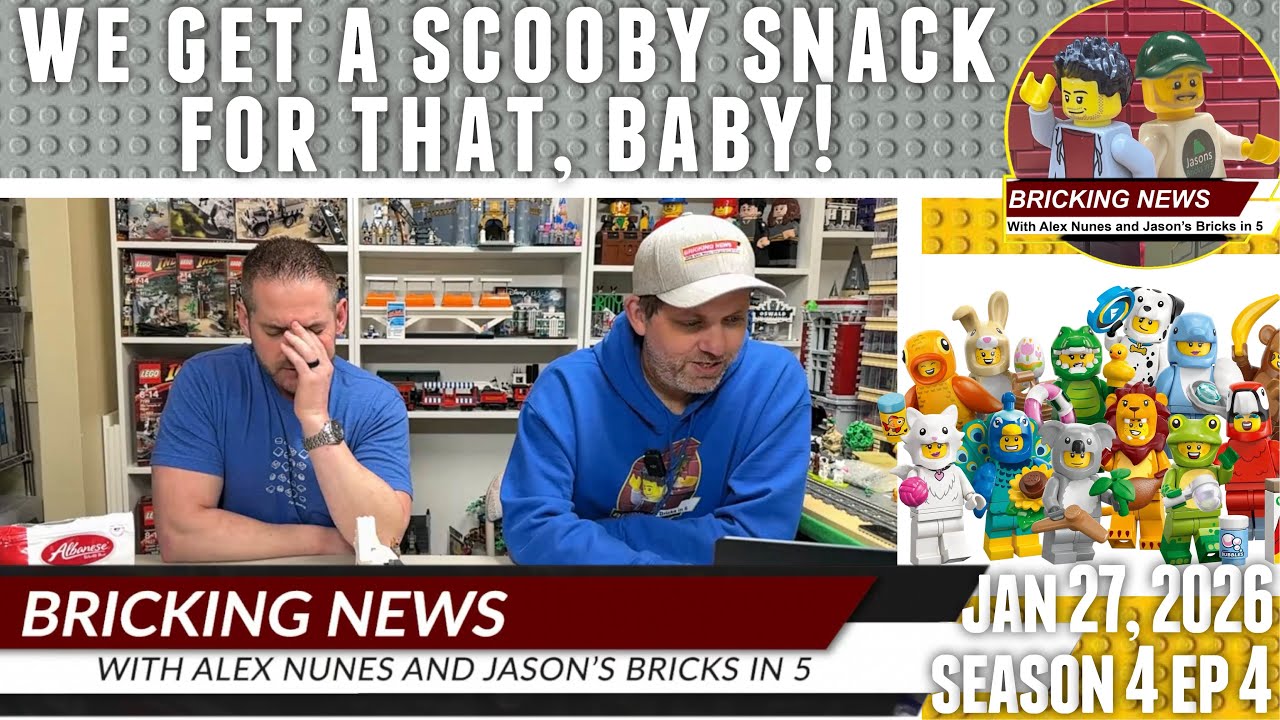Bricking News | Jan 27, 2026 | We get a Scooby snack for that Baby!