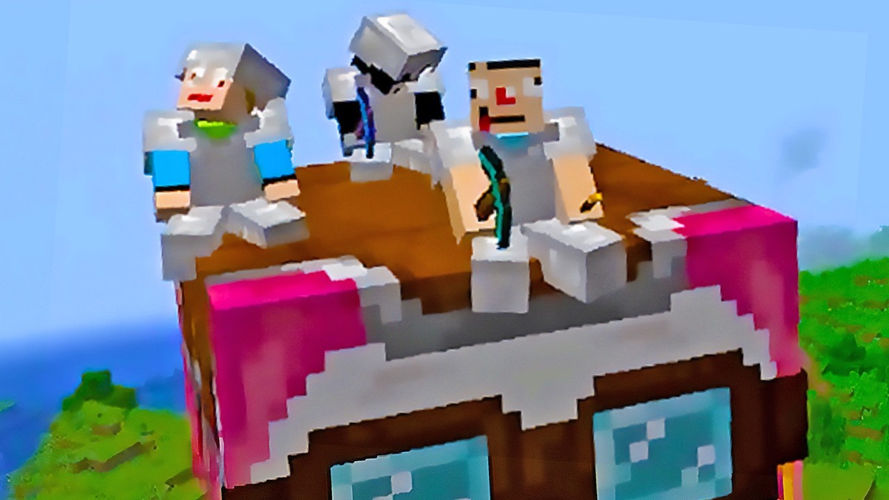 #4【マイクラ】助けて…！最悪なヤツらに見つかってしまったハッピーガストｗｗ【編集版あくまで個人戦クラフトS8】