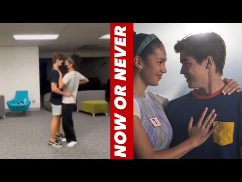 Rehearsal for Now or Never | Sofia Wylie and Matthew Sato | HSMTMTS THE FINAL SEASON