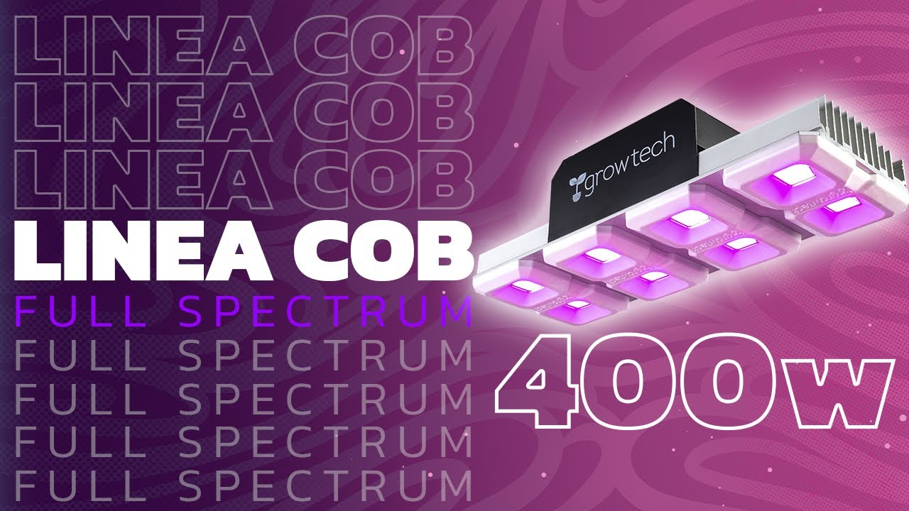 UNBOXING COB 400W GROWTECH. Panel de cultivo Full Spectrum