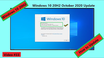 How to update to Windows 10 20H2 October 2020 Update