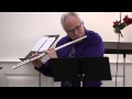 Sonata in eb by js bach  performed by dr marc immerman and tim romanauski