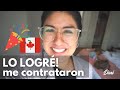 CÓMO LOGRÉ CONSEGUÍR EL TRABAJO QUE QUERÍA EN CANADÁ! 💪🥳| Danielavoyyvuelvo