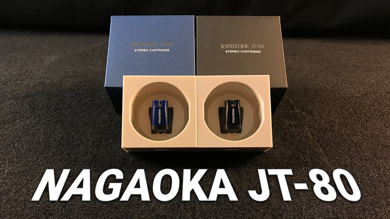 80周年記念モデル JEWELTONE JT80BK ムービングマグネット型 MM型カートリッジ レコード 針 交換針 ナガオカ NAGAOKA 