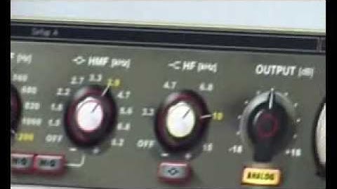 Waves Logic Studio Tour - Eddie Kramer Compares Analog Vs. Waves Plug-Ins