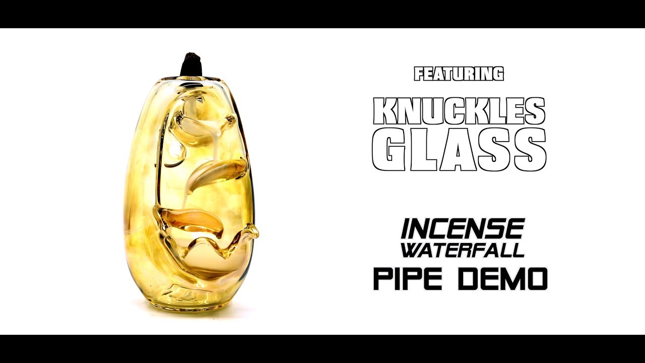 Knuckles Glass Incense Waterfall SPECIAL