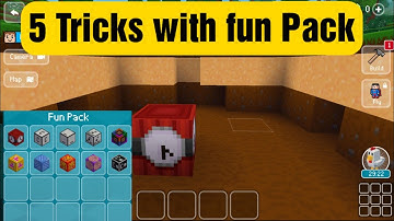 5 Tricks with Fun Pack - Block Craft 3d: Building Simulator Games for Free