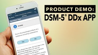 DSM-5® Differential Diagnosis App Walkthrough screenshot 3