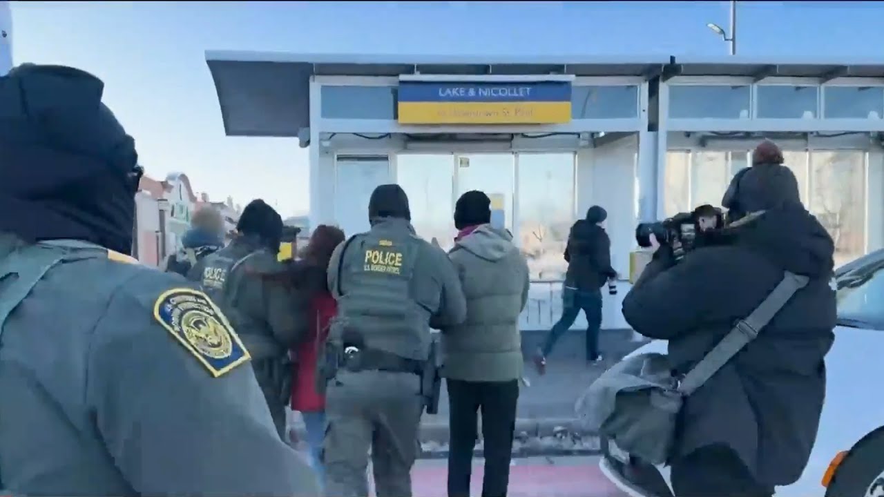 Inside look behind the protest line in Minneapolis as tensions flare following ICE shootings