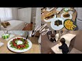 Evde Sakin Bir gün 🛋️ Üç Aylar, Akşam Yemeği Tarifleri &amp; Temizlik 🧼 Sessiz Vlog
