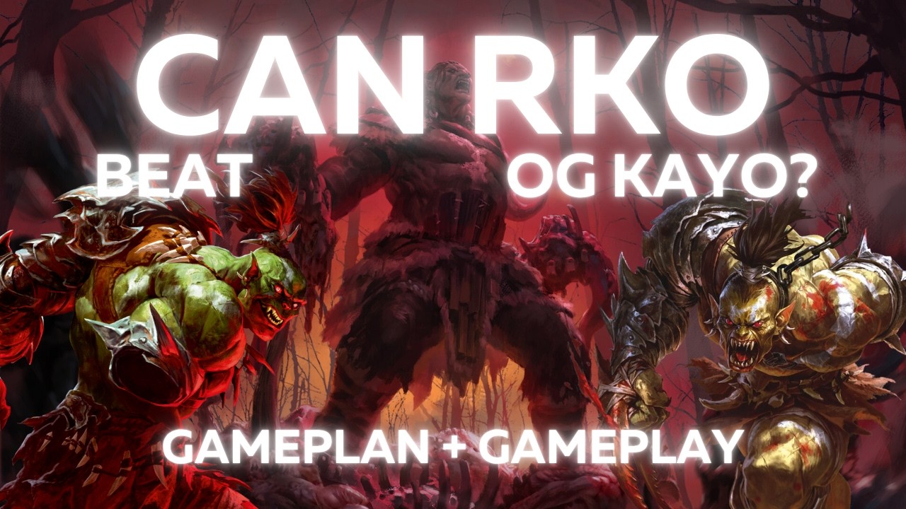 Can RKO beat Kayo? / Kayo, Underhanded Cheat vs. Kayo, Armed & Dangerous / Flesh and Blood Gameplay