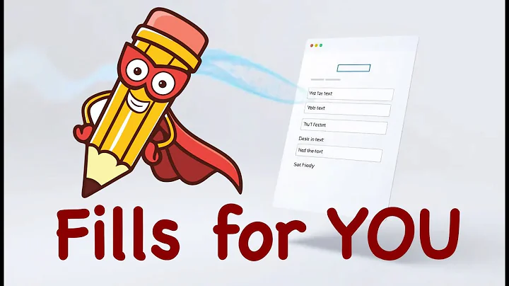 How to auto fill forms
