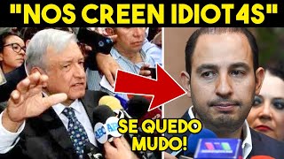 AMLO ¡ACABO SU PACIENCIA! MARKO HASTA EL CUELLO. TODO LE SALE MAL