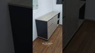 CREDENZA, ESTANTE Y ESCRITORIO EN MELAMINA - CLIENTE SATISFECHO - HOME DESIGN 2026
