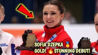 Sofia Dzepka WINS GOLD in Stunning International Debut! 🥇🔥 | ISU Junior Grand Prix Xi’an 2026