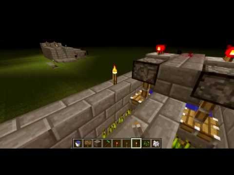 Facile Minecraft Pistone-Activated, Self-raccolta Fattoria Tutorial