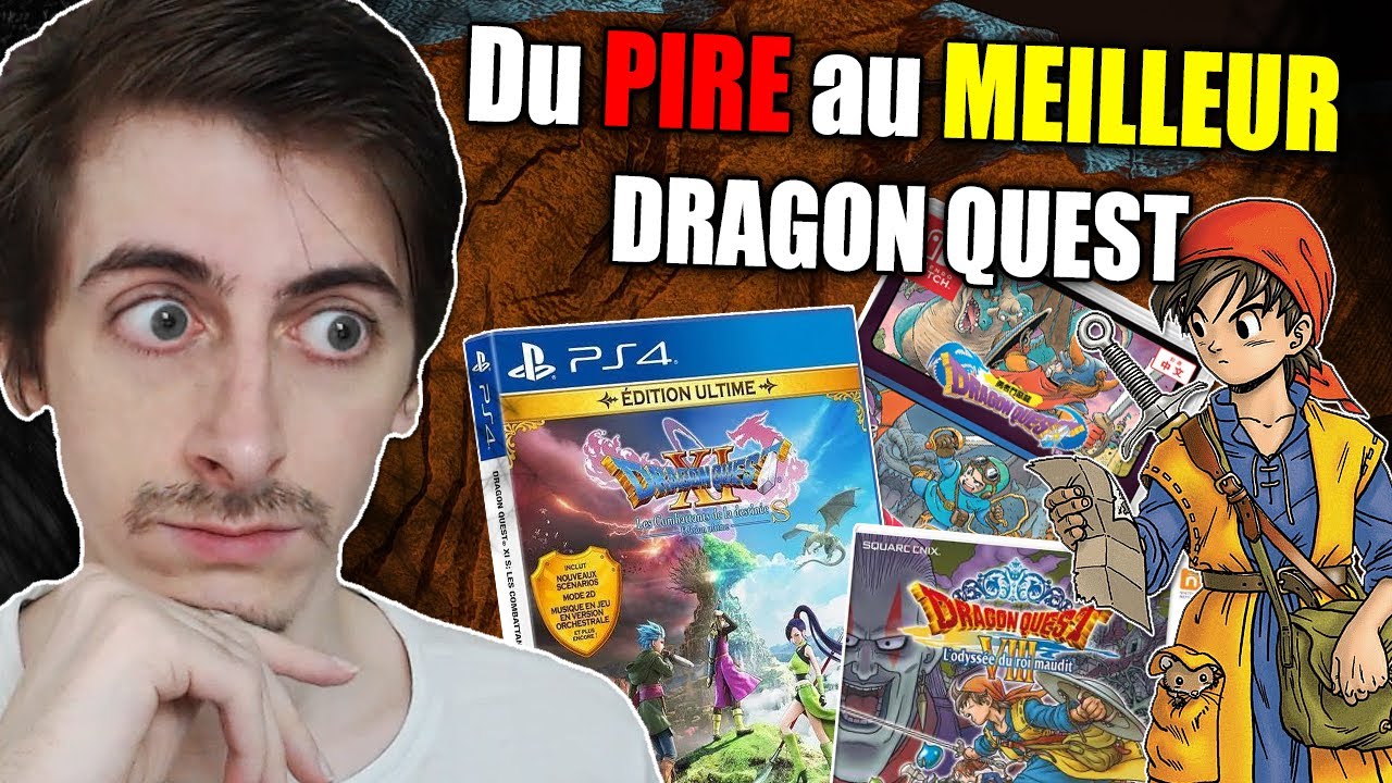 Classement du PIRE au MEILLEUR Dragon Quest + Mini-Rétrospective !