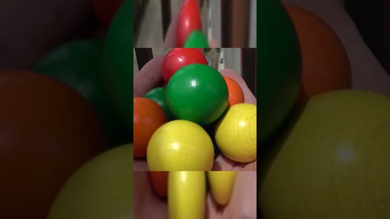 Marble Run ASMR 🌀 Plastic Track – Smooth Rolling & Relaxing Sounds