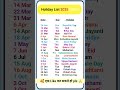 2025 ka calender | 2025 mein diwali kab hai | bihar holiday calendar | 2025 chhath puja | calendar