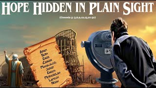1-4-2026 "Hope Hidden in Plain Sight" (Gen. 5:3,6,9,12,18,21-32) Friendship Baptist Church, Brimfiel