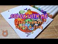 🐻🎨Color with Me (Spooky Vibe 🎃) | Jade Summer "Comfy & Cozy" - Chen Rui Markers (Lo-Fi Music)