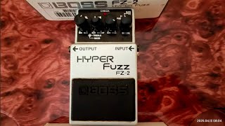 Boss FZ-2 Hyper Fuzz Pedal from 1993