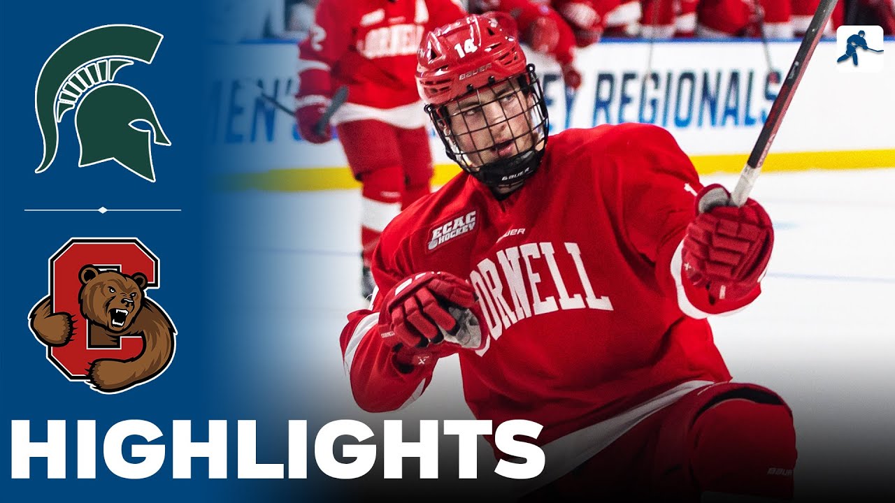 Michigan State vs Cornell | NCAA College Hockey | Highlights - March 27, 2025