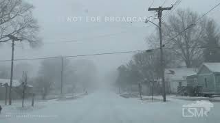 01-28-2022 Pana, IL - Heavy Snow Bands