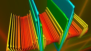 Magic music visualizer -- 3D spectrum demo #2 Wealth