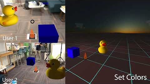ARENA Collaborative AR Authoring Tool Demo