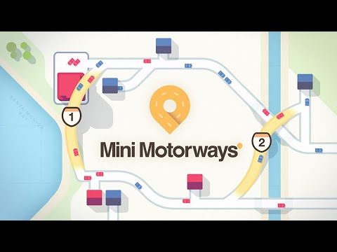 Mini Motorways (by Dinosaur Polo Club) - Steam/iOS/Apple TV - HD Gameplay Trailer