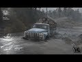 Spintires: MudRunner - ZiL 130 delivering logs - Island map