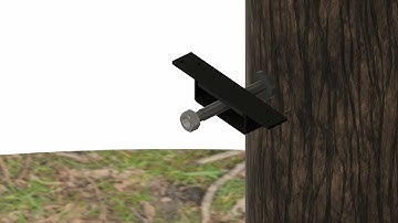 How To Install a Floating Bracket / Tree and Post | Treehouse Supplies