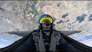 Montana Talks Host Aaron Flint's Flight w/ The US Navy Blue Angels Over Billings, Montana. Part 1.