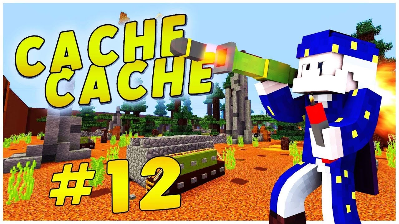 CACHE CACHE MINECRAFT  ÉPISODE 12  MAP GUERRE MONDIALE 