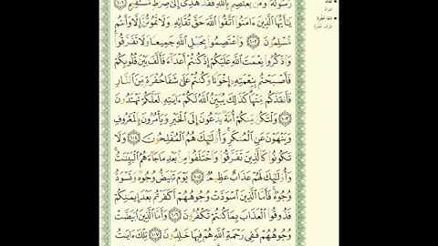 الصفحة 14 من سورة آل عمران  بصوت الشيخ ماهر المعيقلي