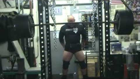 Joey Smith Lower Realization Squats Raw @ NeboBarbell 10/13/10